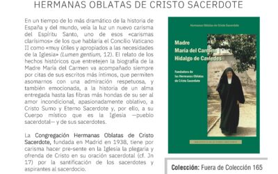 Nueva Biografía de M. Mª del Carmen